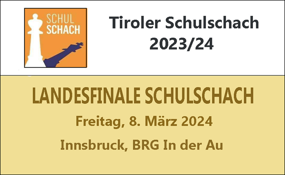 Tiroler Landesfinale im Schulschach
