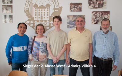 Schlussrunde 2. Klasse West