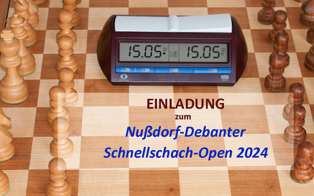 Nußdorf-Debanter Schnellschach-Open 2024
