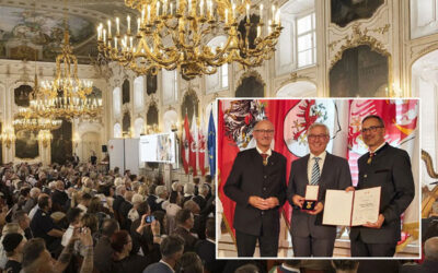 Verdienstmedaille des Landes Tirol für den Obmann