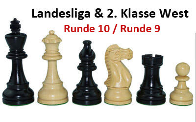 Vorletzte Runde in der Landesliga und 2. Klasse West