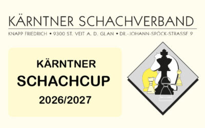 Kärntner Schachcup 2026/27