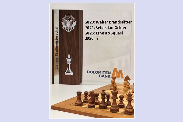 Stadtmeisterschaft 2026 – Einladung